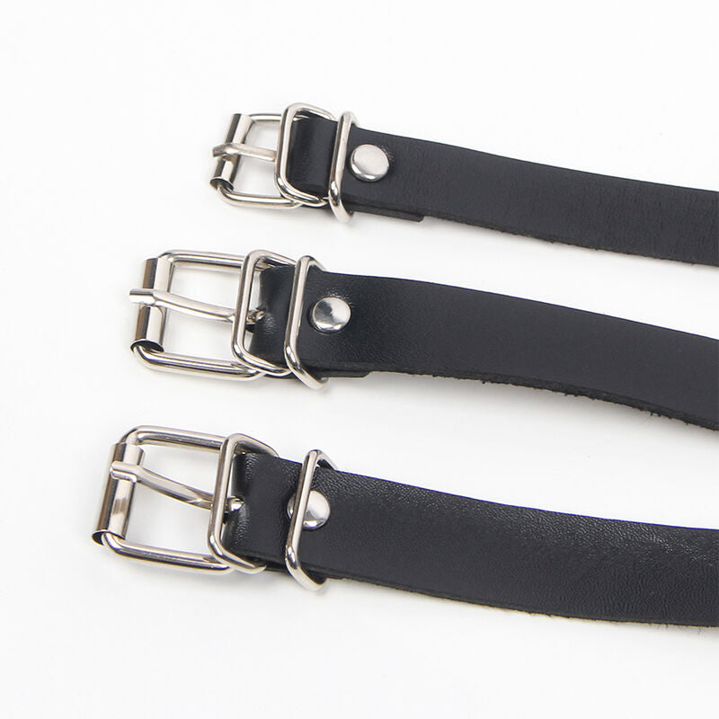 SUBBLIME - CORSET HARNESS WITH CHAINDETAIL ONE SIZE SUBBLIME FETISH
