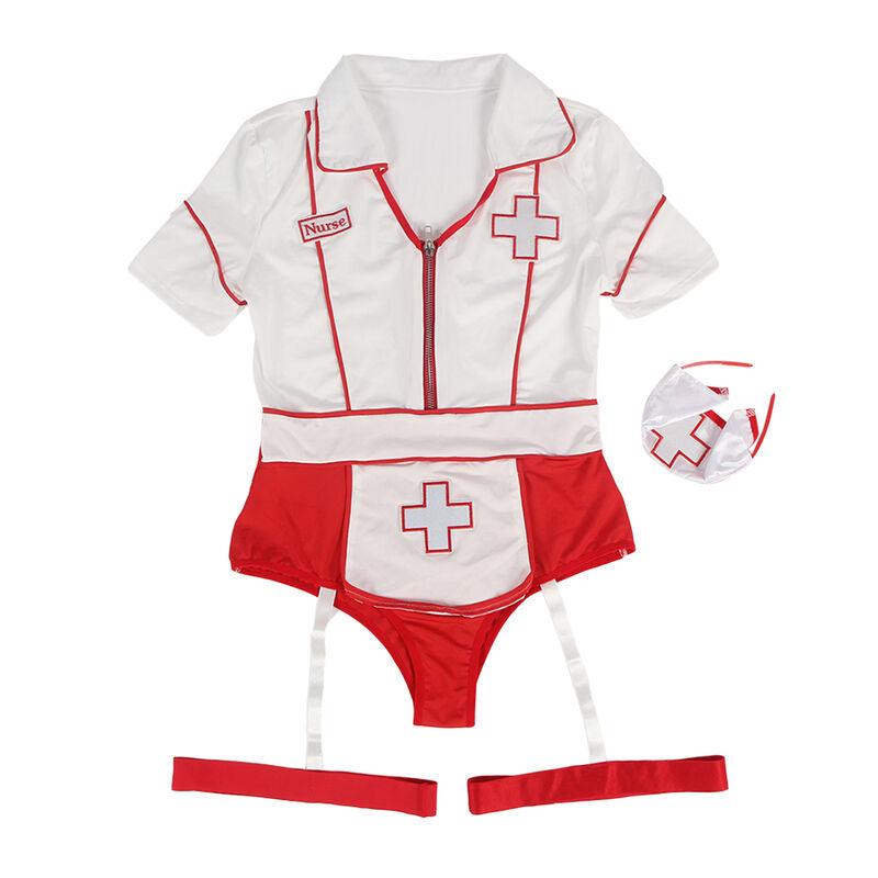 SUBBLIME - SEXY BODY NURSE COSTUME L/XL SUBBLIME COSTUMES