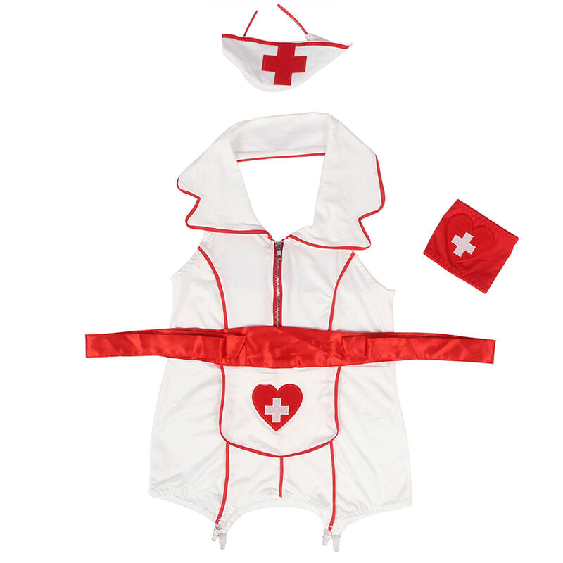 SUBBLIME - SEXY NURSE COSTUME DRESS L/XL SUBBLIME COSTUMES