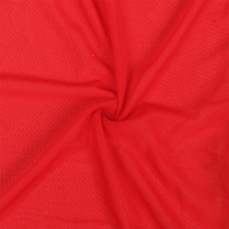SUBBLIME - TRANSPARENT FABRIC ROBE WITH LACE DETAIL RED S/M SUBBLIME BABYDOLLS