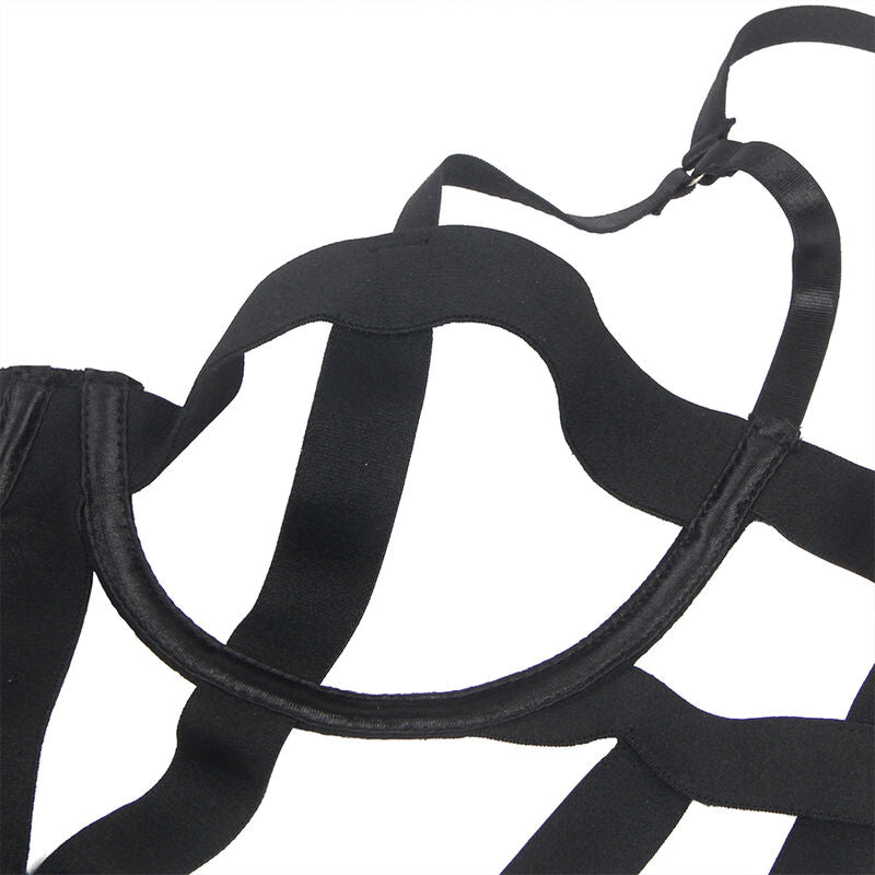 SUBBLIME - SEXY BODY WITH CUTOUTS BLACK L/XL SUBBLIME BODIES