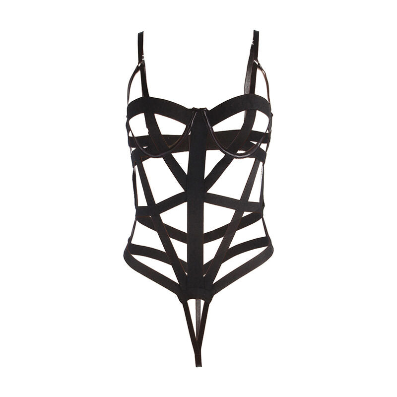 SUBBLIME - SEXY BODY WITH CUTOUTS BLACK L/XL SUBBLIME BODIES