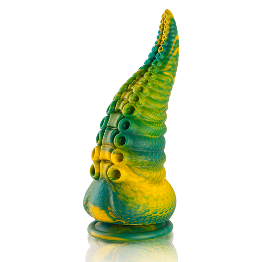 ÉPICO - DILDO GRANDE DE TENTÁCULO VERDE CETUS