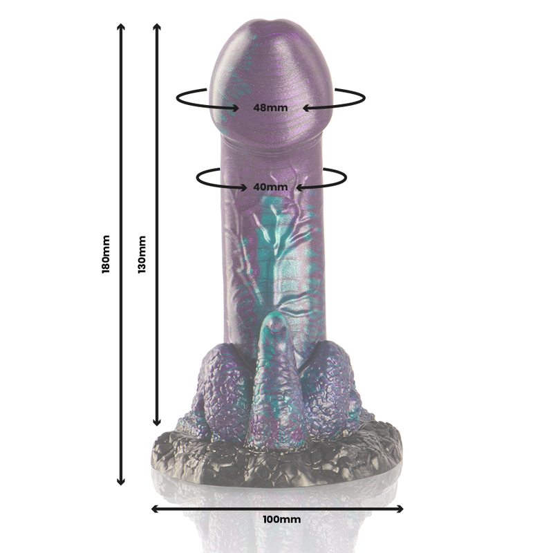 EPIC - BASILISK DILDO DOUBLE SCALY PLEASURE SMALL SIZE EPIC