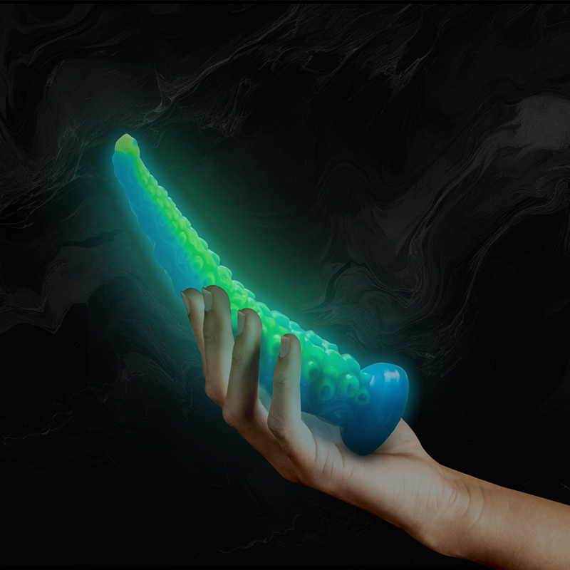 EPIC - SCYLLA FLUORESCENT THIN TENTACLE DILDO SMALL SIZE EPIC