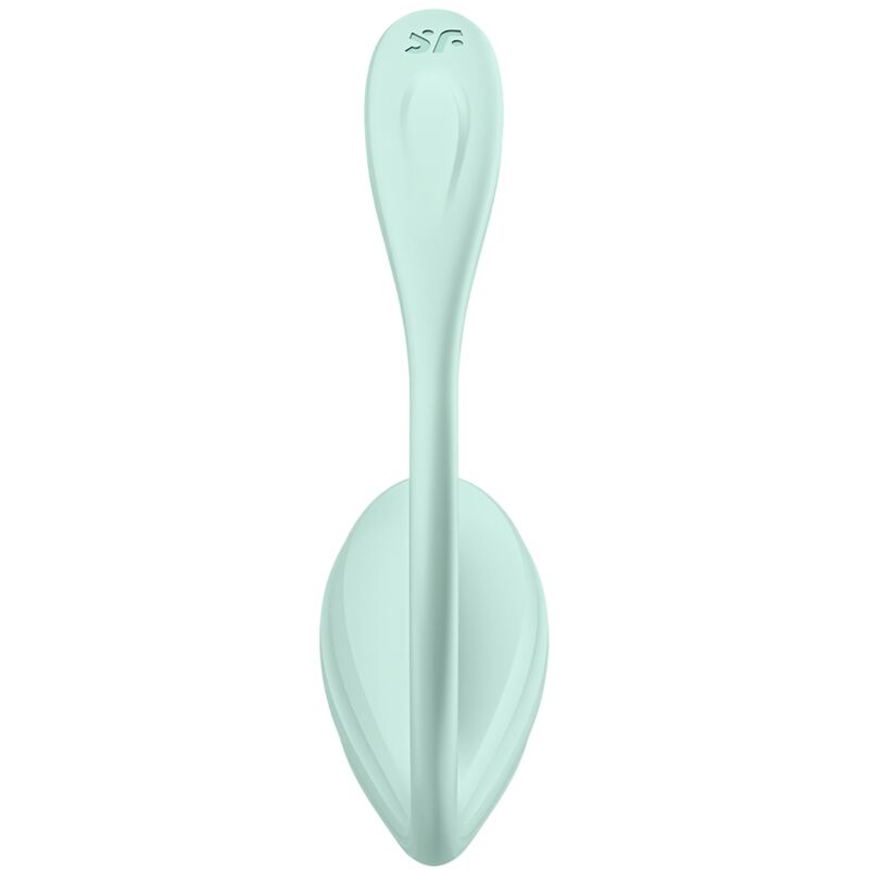 SATISFYER - SMOOTH PETAL G-POINT STIMULATOR WATER GREEN FREE APP SATISFYER PARTNER