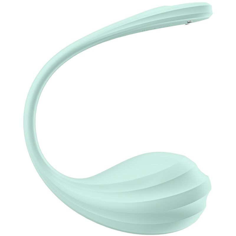 SATISFYER - SMOOTH PETAL G-POINT STIMULATOR WATER GREEN FREE APP SATISFYER PARTNER