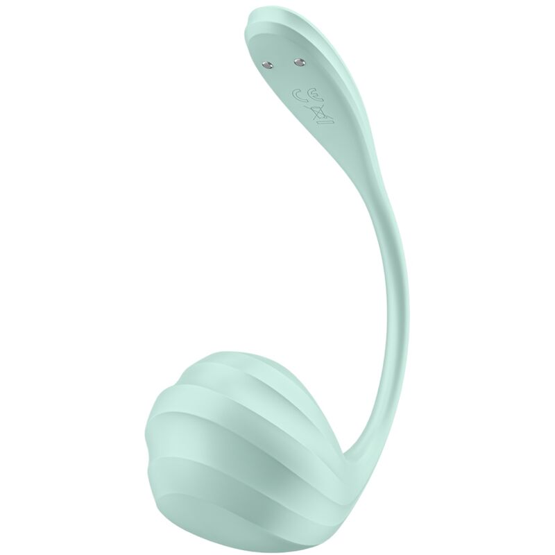 SATISFYER - SMOOTH PETAL G-POINT STIMULATOR WATER GREEN FREE APP SATISFYER PARTNER
