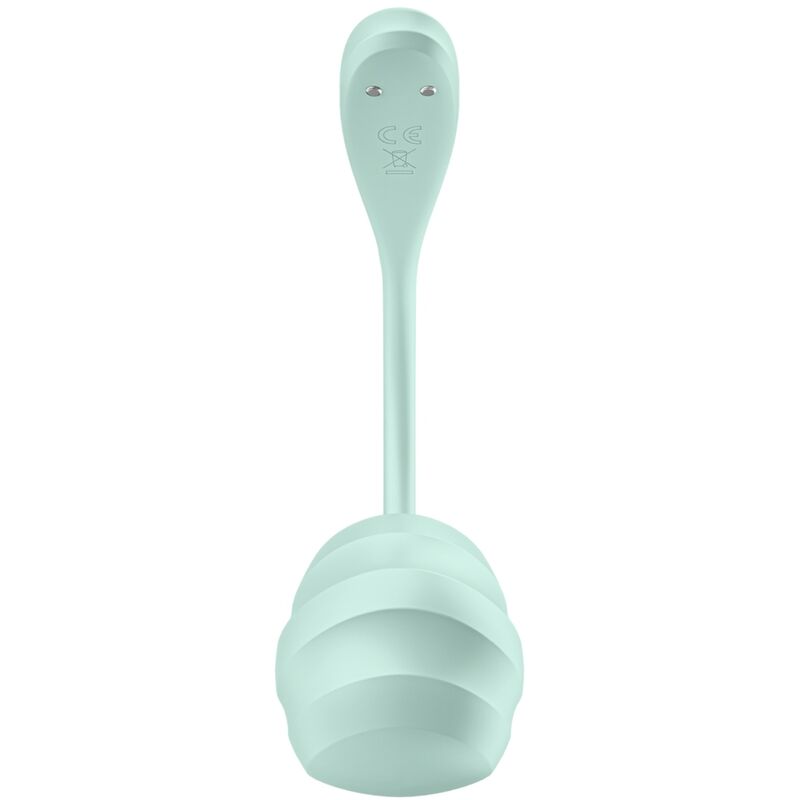 SATISFYER - SMOOTH PETAL G-POINT STIMULATOR WATER GREEN FREE APP SATISFYER PARTNER
