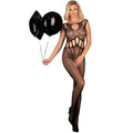 LIVCO CORSETTI FASHION - BODISUIT CROTCHLESS AMAHIL NEGRO TALLA ÚNICA