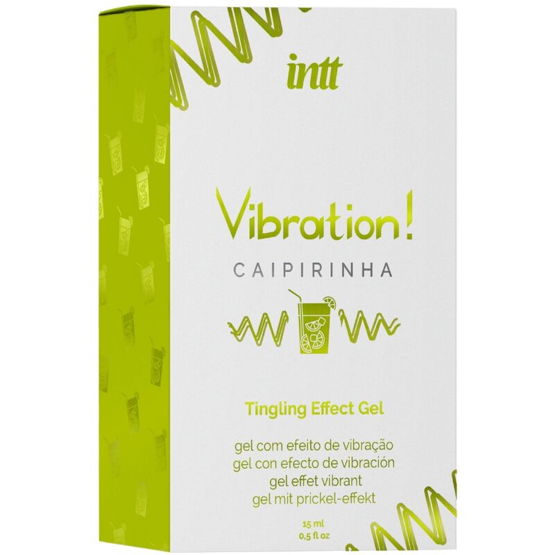INTT - POWERFUL INTIMATE STIMULANT CAIPIRINHA LIQUID VIBRATOR GEL 15 ML INTT UNISEX AROUSAL GEL