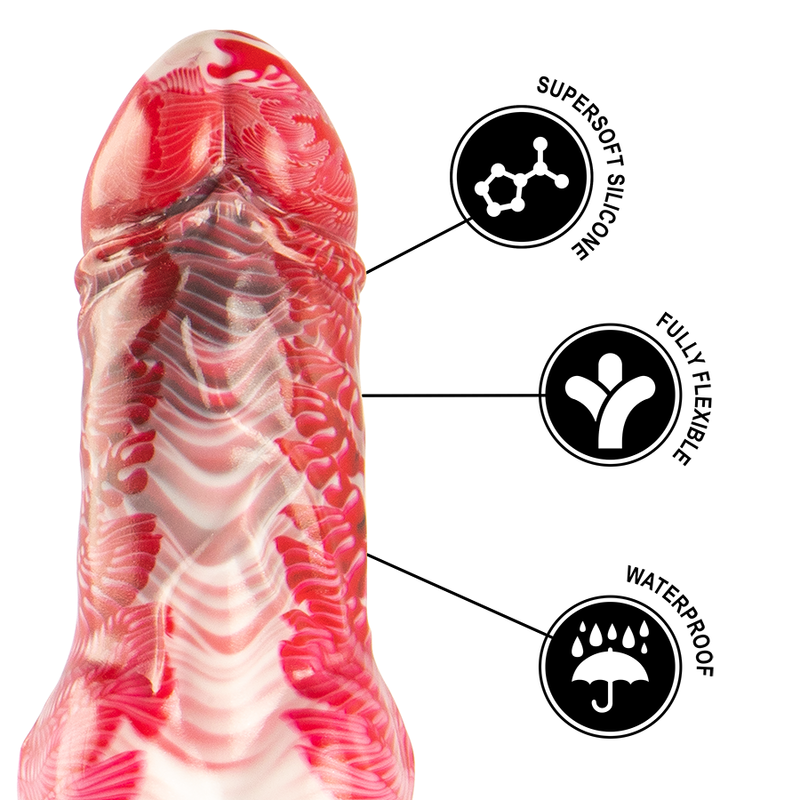 EPIC - HELIOS DILDO WITH TESTICLES HEAT AND ECSTASY EPIC