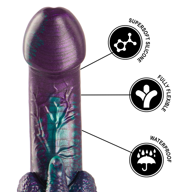 EPIC - BASILISK DILDO DOUBLE SCALY PLEASURE SMALL SIZE EPIC