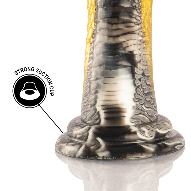 EPIC - DRAKON DILDO YELLOW COBRA EPIC