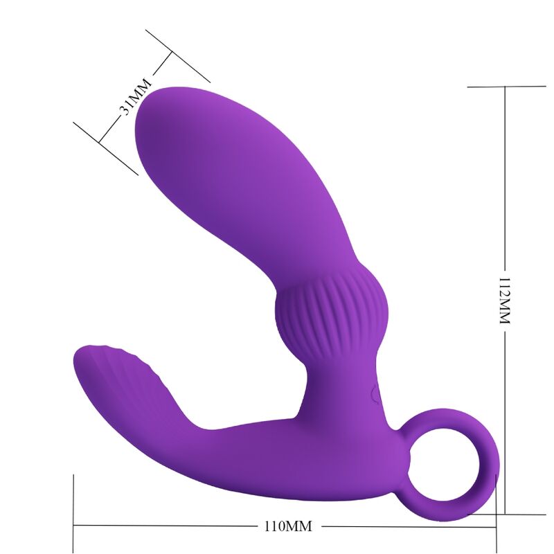PRETTY LOVE - CAYLA ANAL VIBRATOR MASSAGER LILA PRETTY LOVE