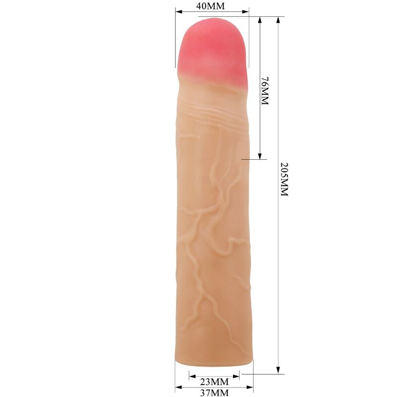 PRETTY LOVE - KYLIAN PENIS EXTENDER COVER FLESH PRETTY LOVE PARTY UP