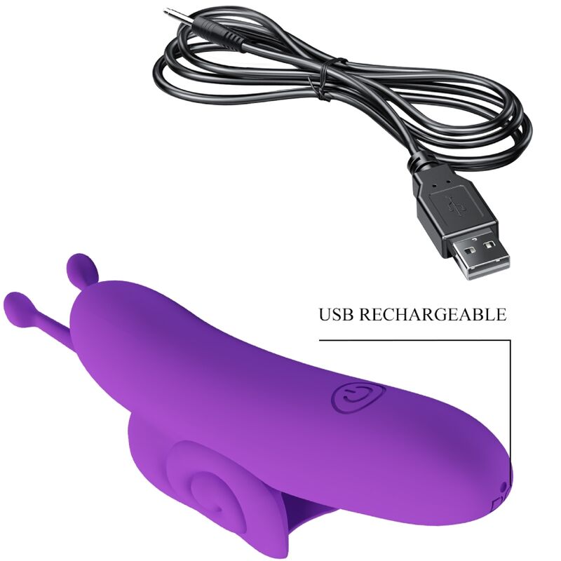 PRETTY LOVE - SNAIL POWERFUL PURPLE FINGER STIMULATOR PRETTY LOVE