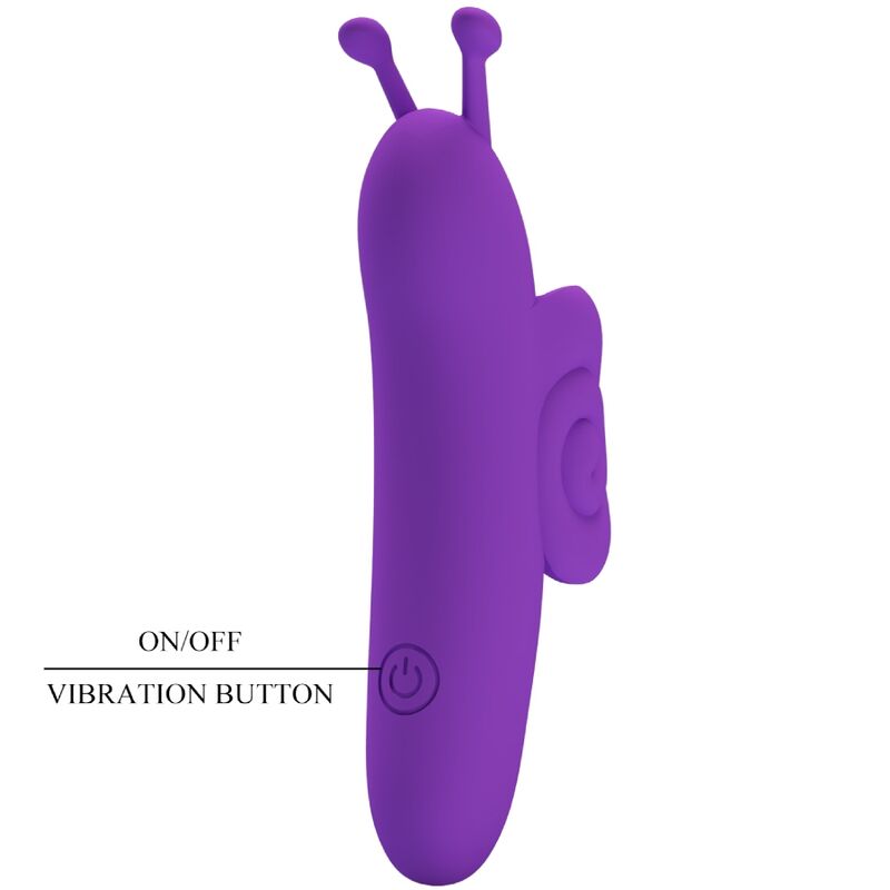 PRETTY LOVE - SNAIL POWERFUL PURPLE FINGER STIMULATOR PRETTY LOVE
