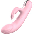 ARMONY - VIBRATORE A CONIGLIETTO INTERAMENTE CON DITA EFFETTO CALDO ROSA