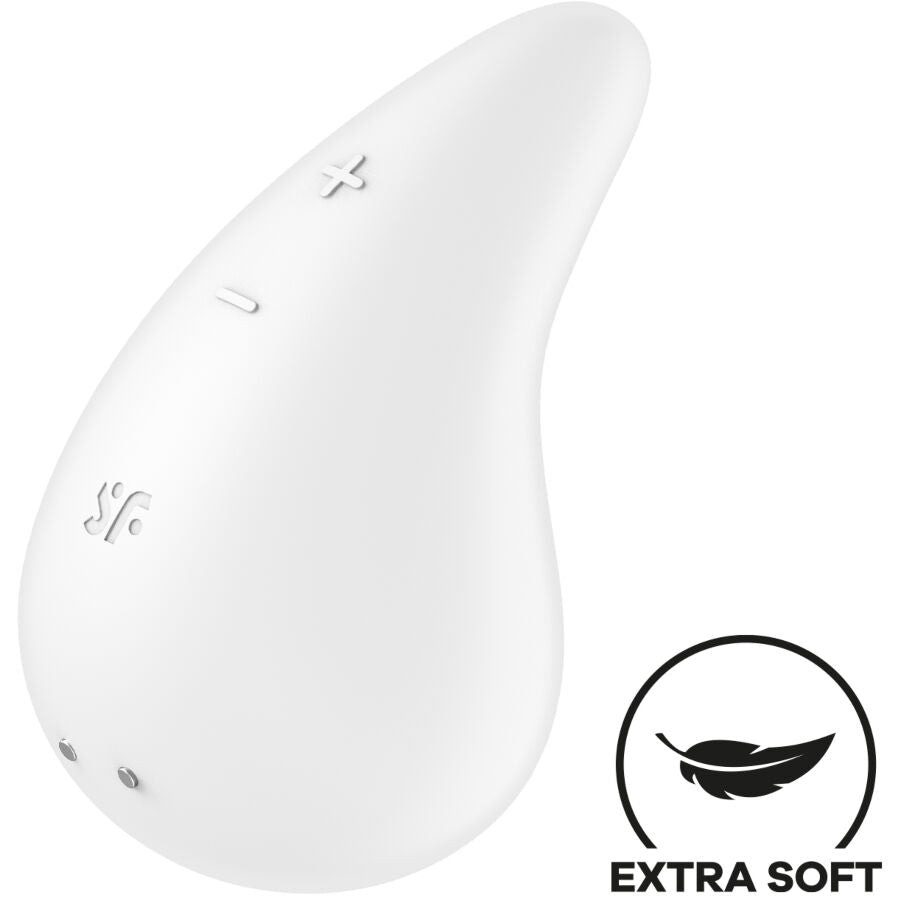 SATISFYER - DEW DROP VIBRATOR LAY-ON WHITE SATISFYER LAYONS