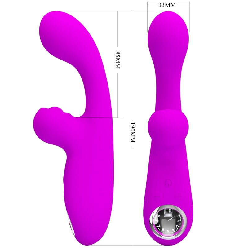 PRETTY LOVE - SKYLAR PURPLE STIMULATOR VIBRATOR PRETTY LOVE FLIRTATION