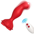 ARMONY - VIBRATORE ROSA E PLUG ANALE TELECOMANDATO ROSSO