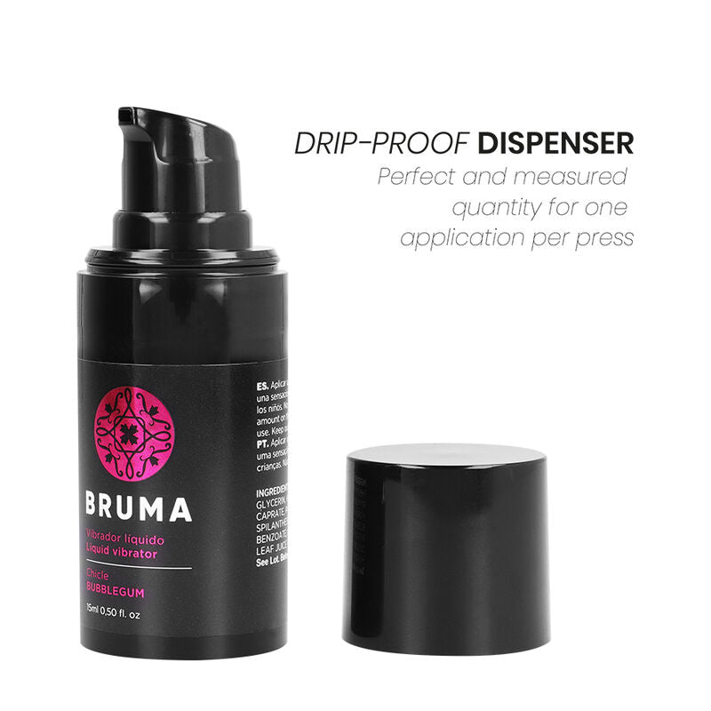 BRUMA - LIQUID VIBRATOR ULTRA SLIDING BUBBLEGUM 15 ML BRUMA