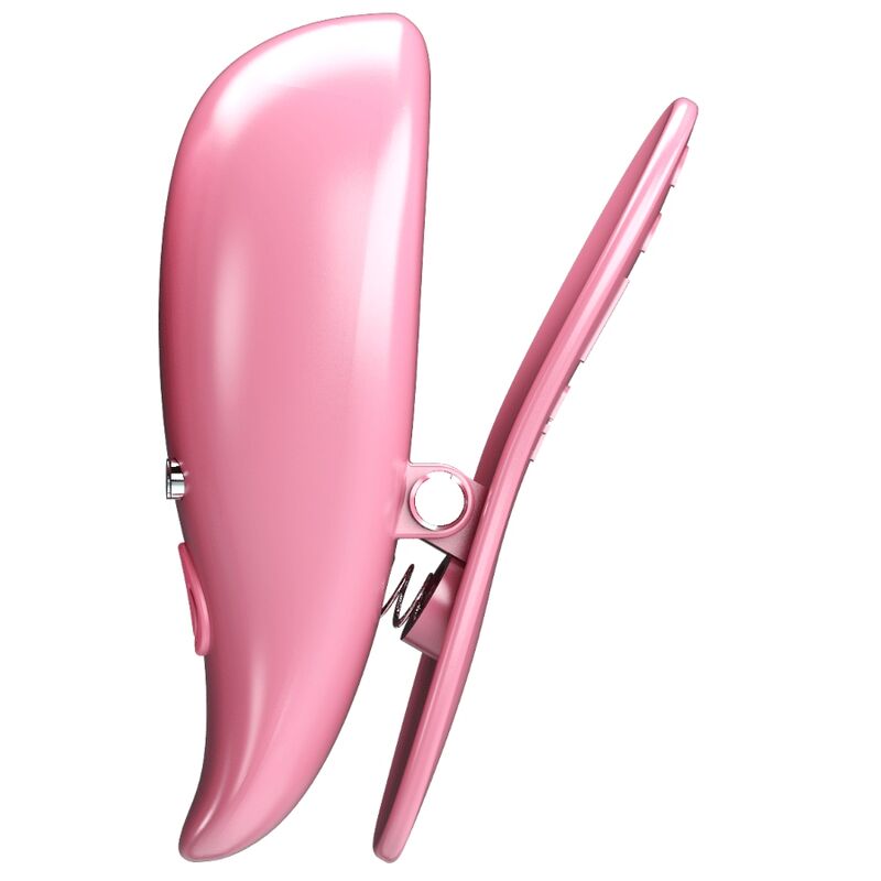 PRETTY LOVE - LEAF VIBRATING NIPPLE CLAMPS PINK PRETTY LOVE FLIRTATION