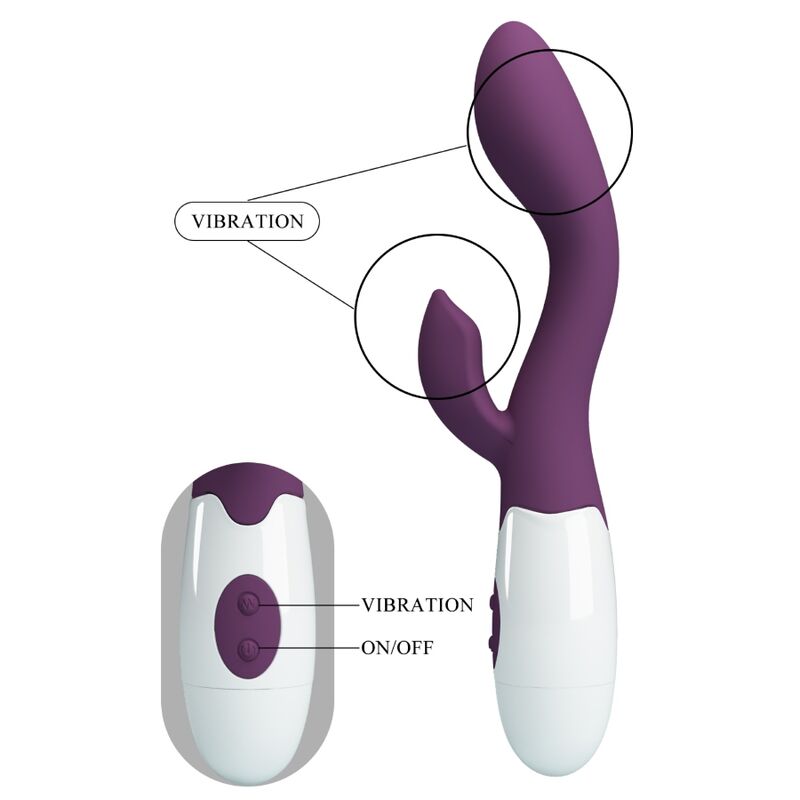 PRETTY LOVE - BRIGHTY G-SPOT VIBRATOR PURPLE PRETTY LOVE FLIRTATION