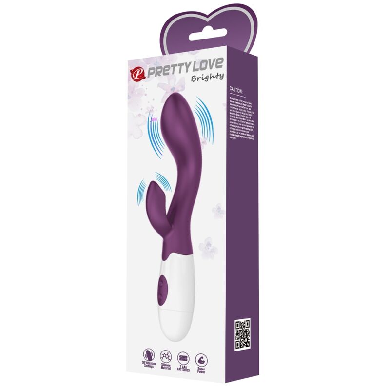 PRETTY LOVE - BRIGHTY G-SPOT VIBRATOR PURPLE PRETTY LOVE FLIRTATION