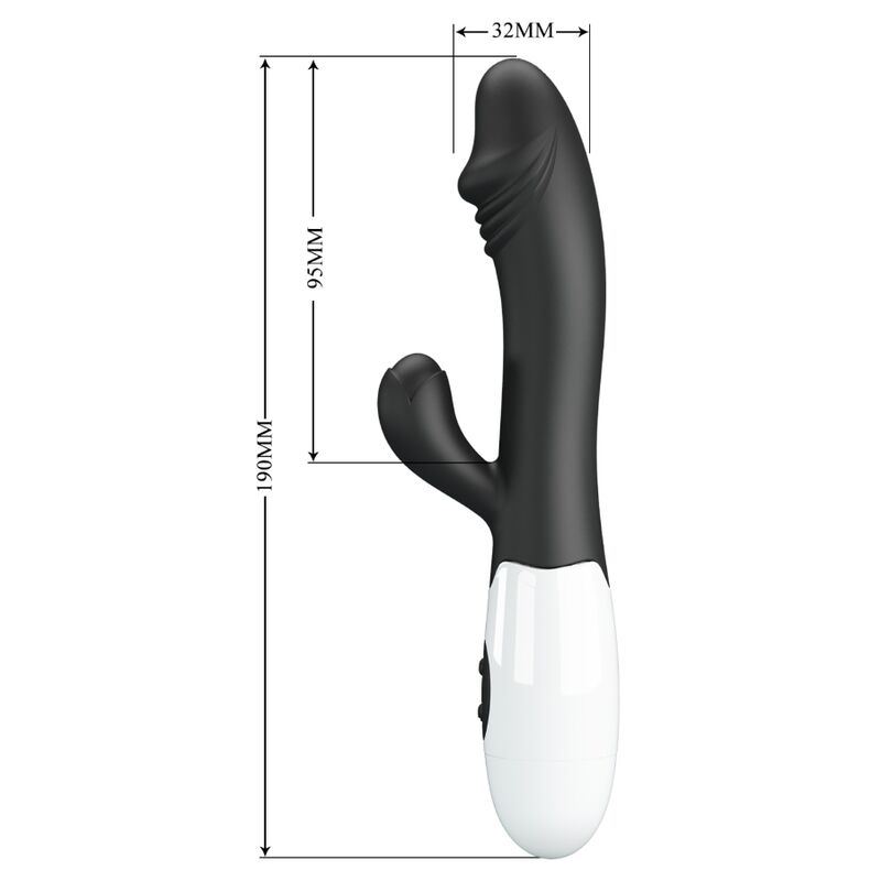 PRETTY LOVE - SNAPPY G-SPOT VIBRATOR BLACK PRETTY LOVE FLIRTATION