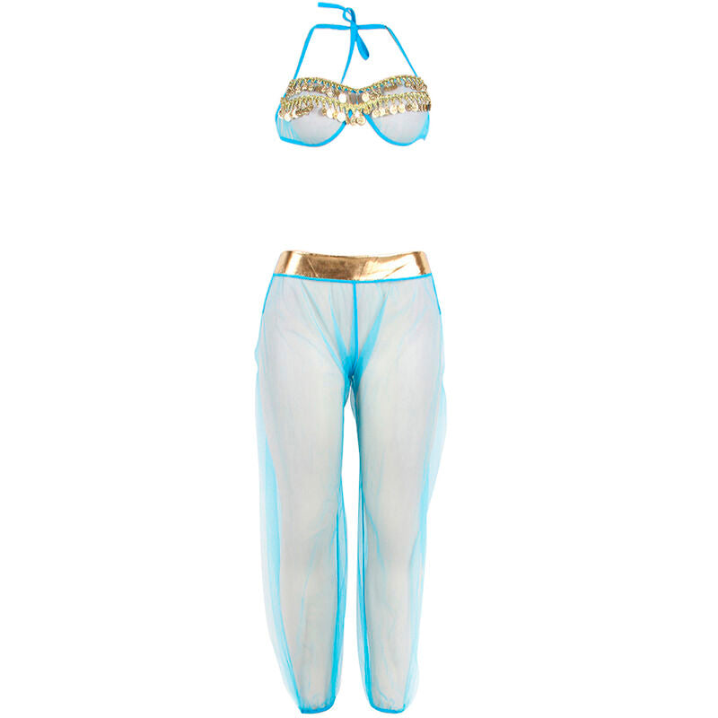 SUBBLIME - INDIA STYLE BLUE LINGERIE SET L/XL SUBBLIME SETS