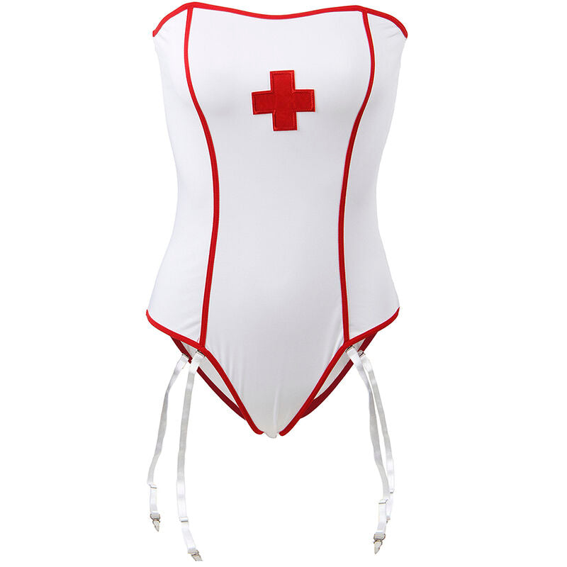 SUBBLIME - SEXY NURSE COSTUME WITH TEDDY S/M SUBBLIME COSTUMES