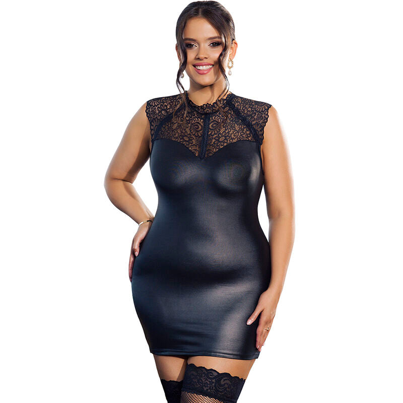 SUBBLIME - SEXY LEATHER DRESS L/XL SUBBLIME DRESSES