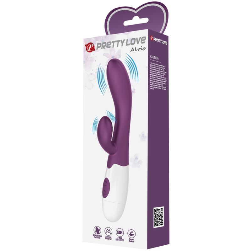 PRETTY LOVE - ALVIS RABBIT VIBRATOR & PURPLE G-SPOT PRETTY LOVE PARTY UP