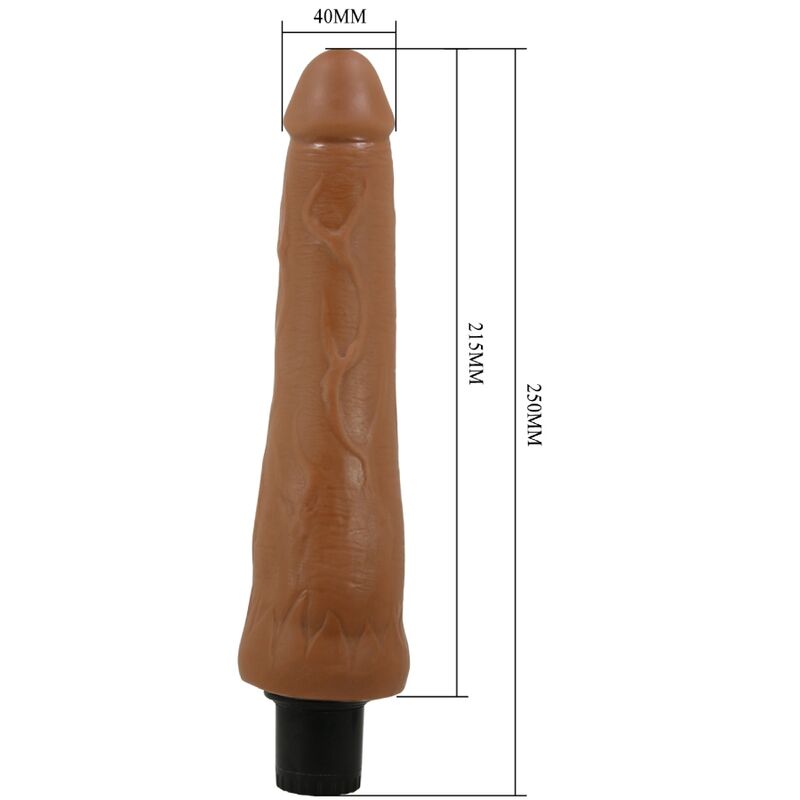 PRETTY LOVE - ALFREDO REALISTIC VIBRATOR 21.5 CM -O- 4 CM PRETTY LOVE HIGH GRADE