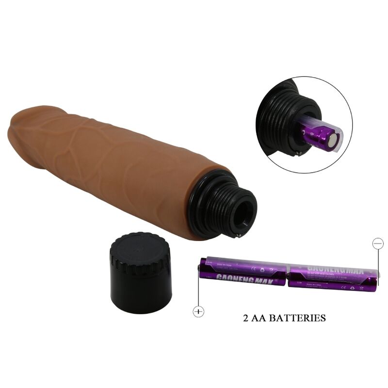 PRETTY LOVE - WALDORF REALISTIC VIBRATOR 18 CM -O- 4 CM PRETTY LOVE HIGH GRADE