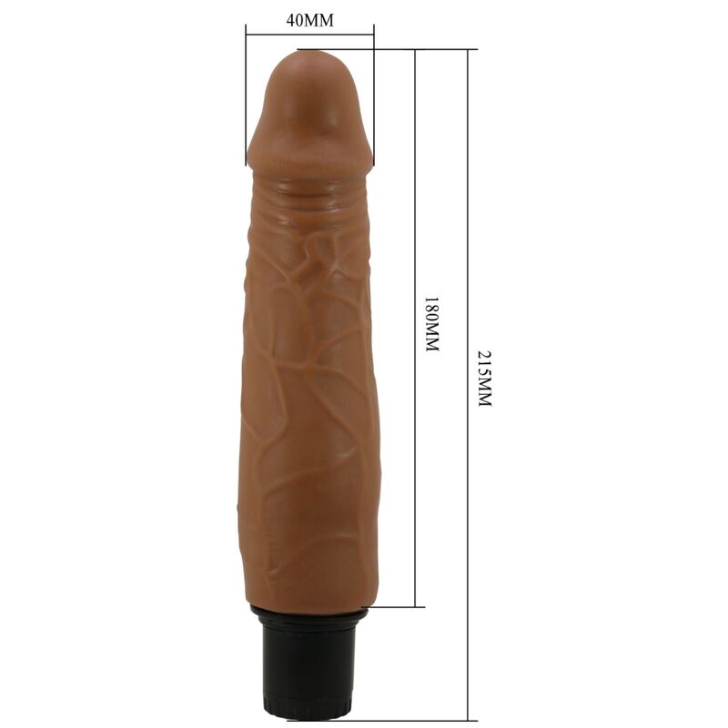 PRETTY LOVE - WALDORF REALISTIC VIBRATOR 18 CM -O- 4 CM PRETTY LOVE HIGH GRADE