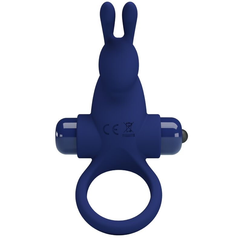 PRETTY LOVE - JIRO RABBIT RING WITH VIBRATION BLUE PRETTY LOVE MALE