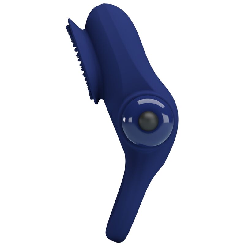 PRETTY LOVE - PALLE RING WITH VIBRATION BLUE PRETTY LOVE MALE