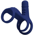PRETTY LOVE - ANELLO VIBRANTE ELISH CON PROLUNGA BLU