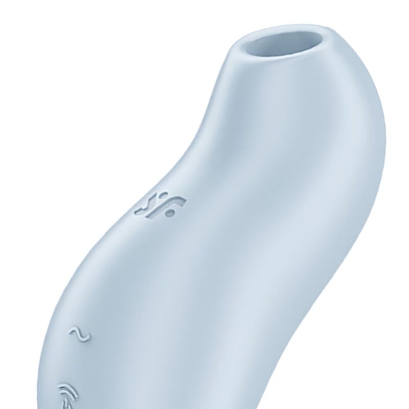 SATISFYER - POCKET PRO 1 CLITORIS STIMULATOR LIGHT BLUE SATISFYER AIR PULSE
