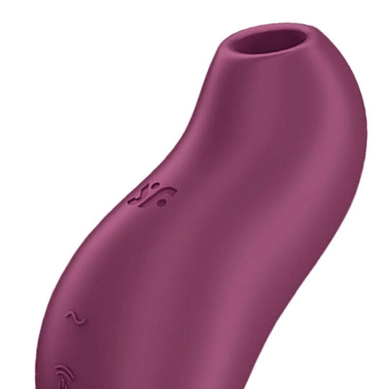 SATISFYER - POCKET PRO 1 CLITORIS STIMULATOR GARNET SATISFYER AIR PULSE