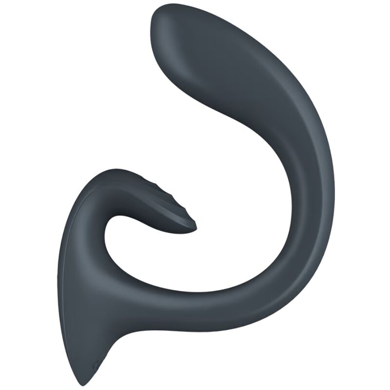 SATISFYER - G FOR GODDESS 1 RABBIT VIBRATOR DARK GRAY SATISFYER VIBRATOR
