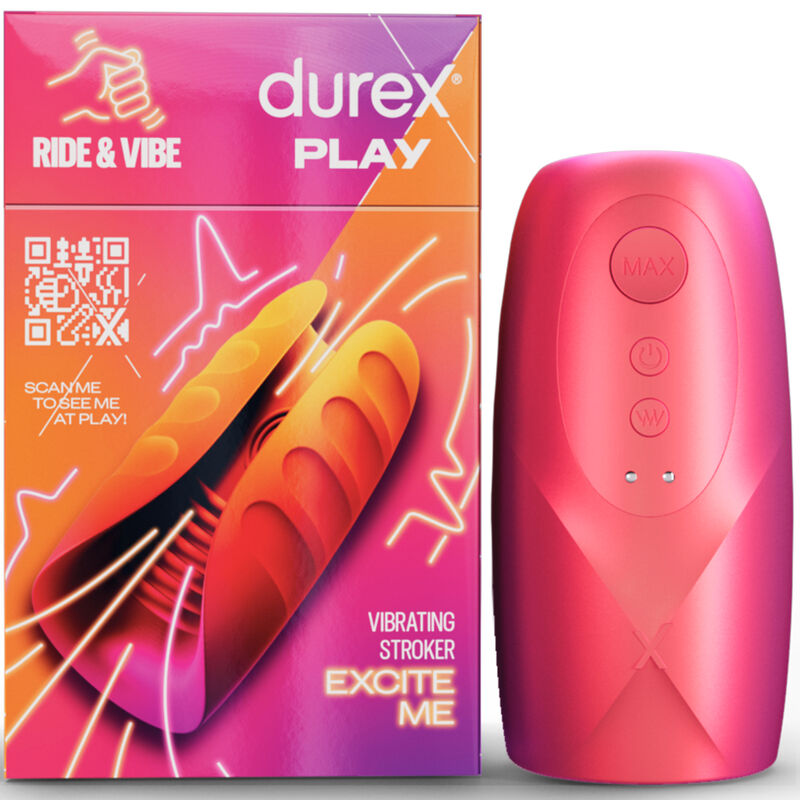 DUREX - TOY RIDE & VIBE VIBRATOR MASTURBATOR DUREX TOYS