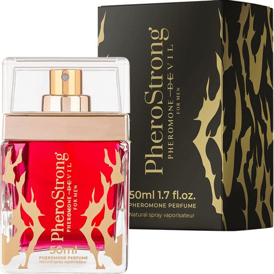 PHEROSTRONG - PERFUME DE FEROMONAS DEVIL PARA HOMBRE 50 ML