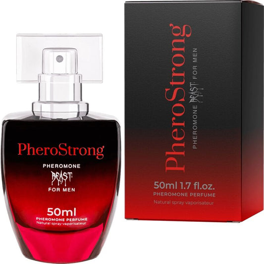 PHEROSTRONG - PERFUME DE FEROMONAS BEAST PARA HOMBRE 50 ML