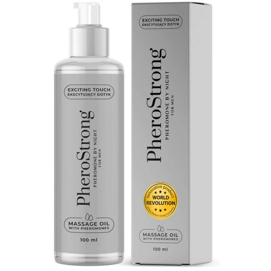 PHEROSTRONG - OLIO DA MASSAGGIO DA NOTTE PER UOMINI 100 ML