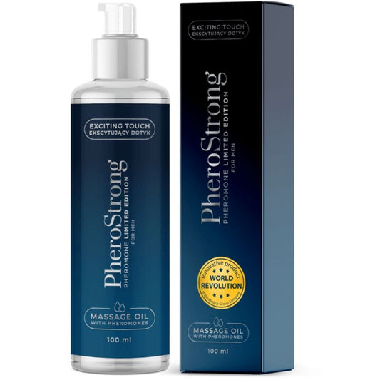 PHEROSTRONG - OLIO DA MASSAGGIO LIMITED EDITION DA UOMO 100 ML