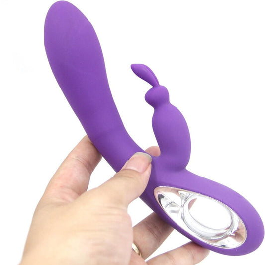ARMONY - CONEJO VIOLETA BELLA VIBRADOR DE ANILLO CON CUERDA